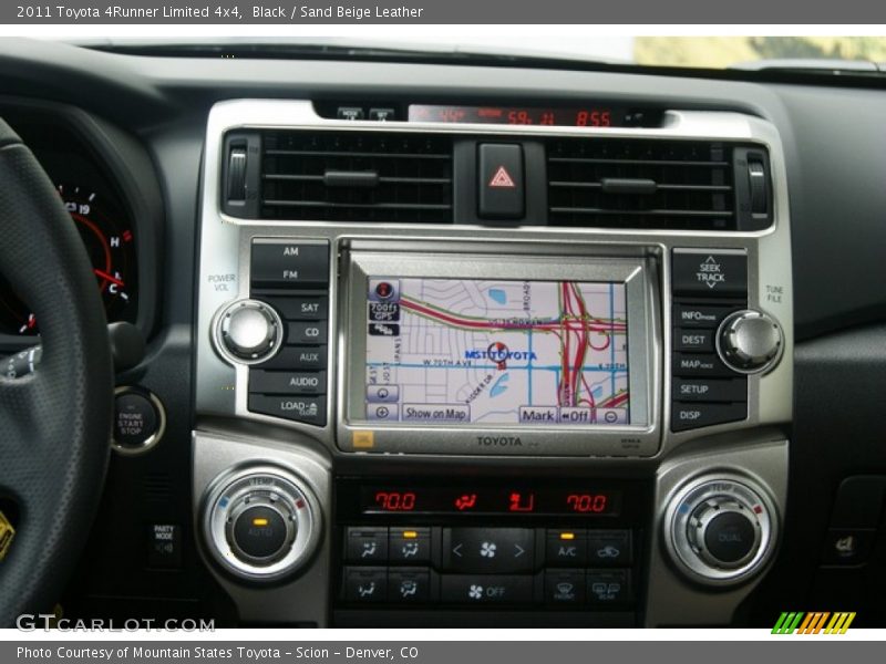 Navigation of 2011 4Runner Limited 4x4