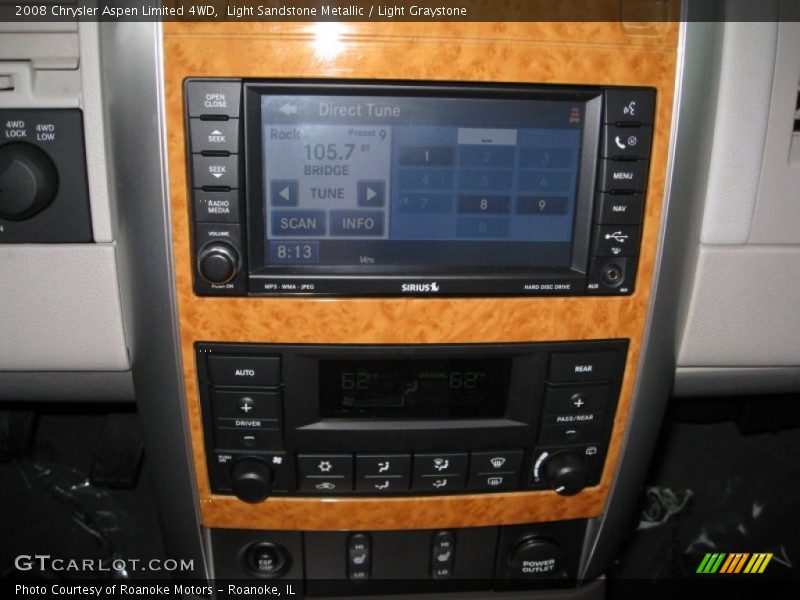 Light Sandstone Metallic / Light Graystone 2008 Chrysler Aspen Limited 4WD
