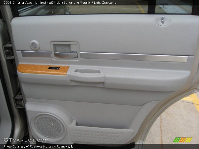 Light Sandstone Metallic / Light Graystone 2008 Chrysler Aspen Limited 4WD