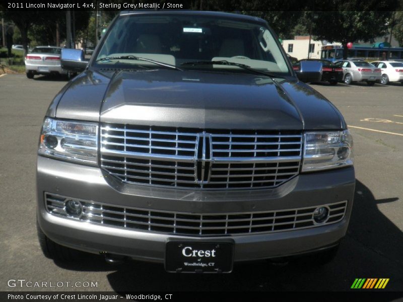 Sterling Grey Metallic / Stone 2011 Lincoln Navigator L 4x4