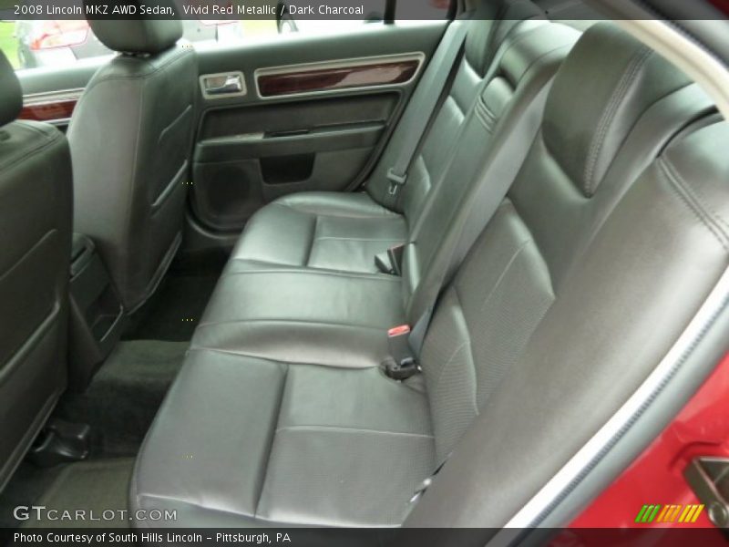 Vivid Red Metallic / Dark Charcoal 2008 Lincoln MKZ AWD Sedan