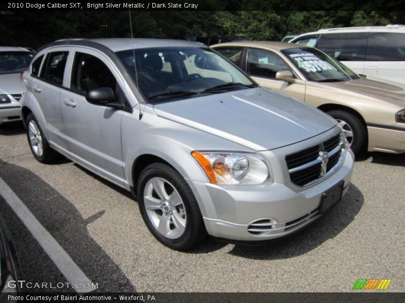 Bright Silver Metallic / Dark Slate Gray 2010 Dodge Caliber SXT