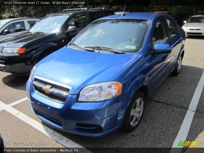 Bright Blue / Charcoal 2010 Chevrolet Aveo LT Sedan