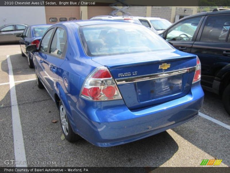 Bright Blue / Charcoal 2010 Chevrolet Aveo LT Sedan