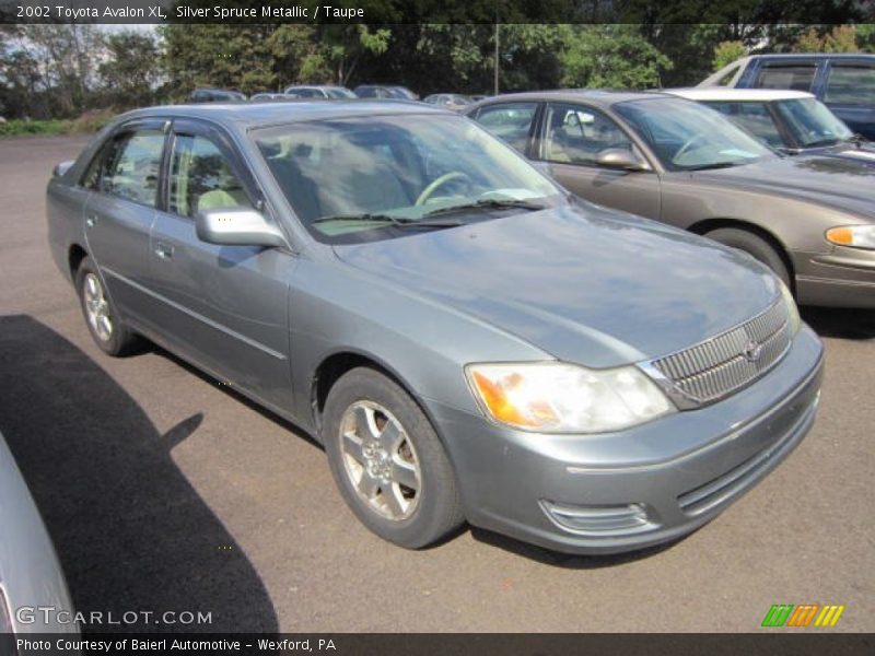 Silver Spruce Metallic / Taupe 2002 Toyota Avalon XL