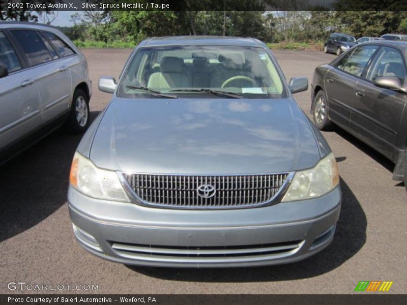 Silver Spruce Metallic / Taupe 2002 Toyota Avalon XL