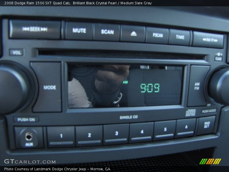 Audio System of 2008 Ram 1500 SXT Quad Cab