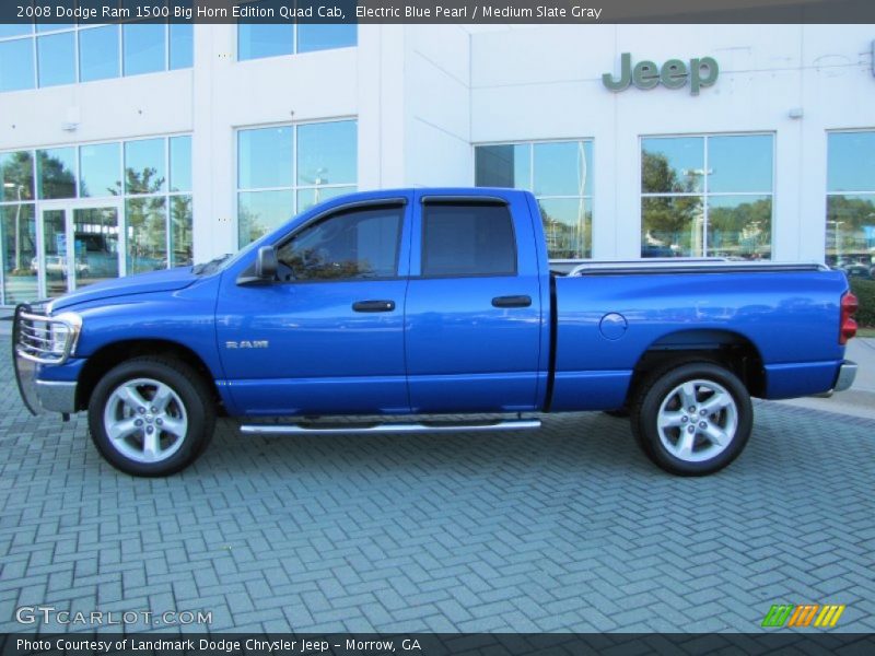  2008 Ram 1500 Big Horn Edition Quad Cab Electric Blue Pearl