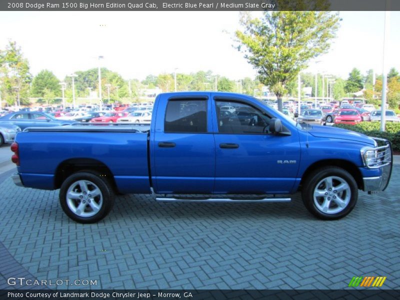  2008 Ram 1500 Big Horn Edition Quad Cab Electric Blue Pearl