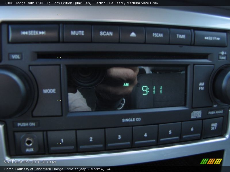 Audio System of 2008 Ram 1500 Big Horn Edition Quad Cab