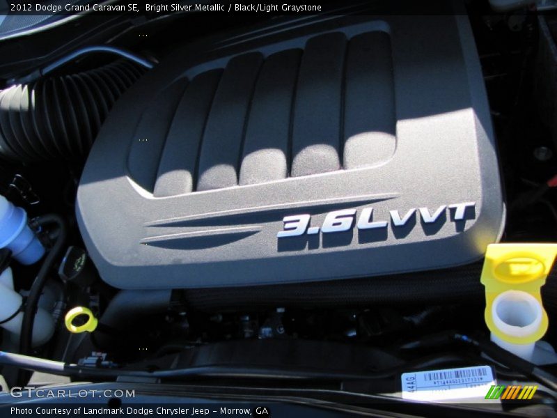  2012 Grand Caravan SE Engine - 3.6 Liter DOHC 24-Valve VVT Pentastar V6