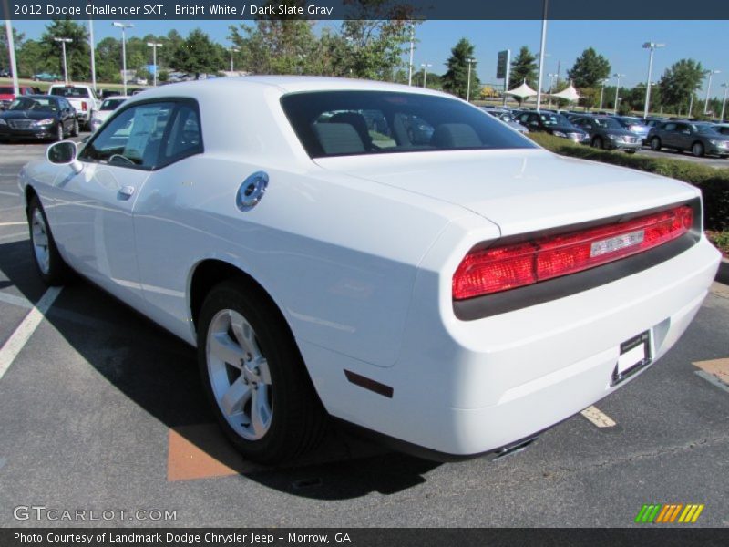  2012 Challenger SXT Bright White
