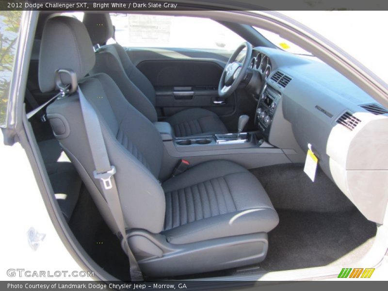  2012 Challenger SXT Dark Slate Gray Interior