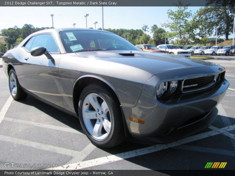 Tungsten Metallic / Dark Slate Gray 2012 Dodge Challenger SXT