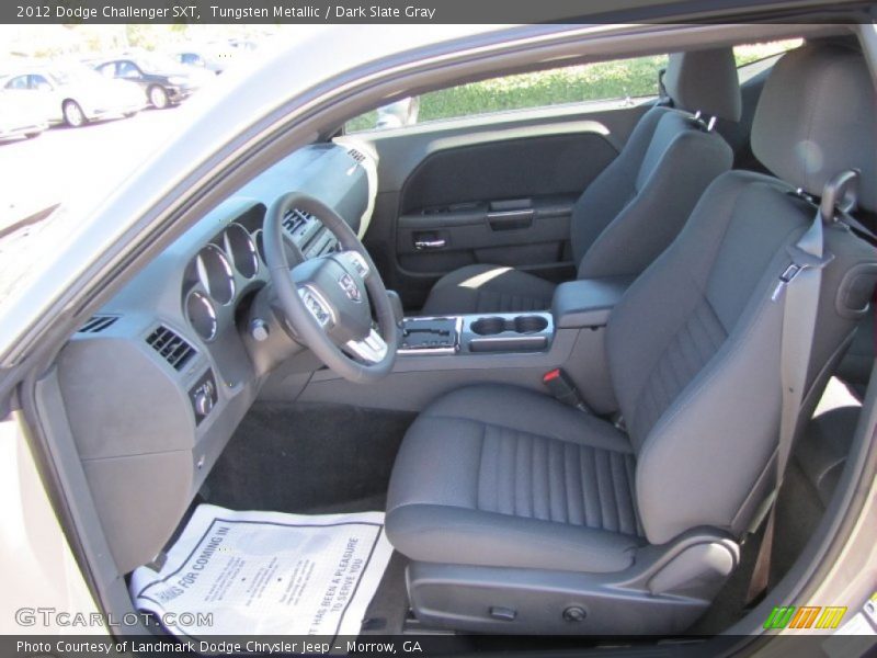 Tungsten Metallic / Dark Slate Gray 2012 Dodge Challenger SXT