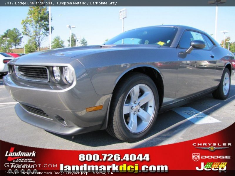 Tungsten Metallic / Dark Slate Gray 2012 Dodge Challenger SXT