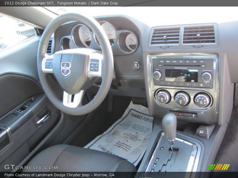 Tungsten Metallic / Dark Slate Gray 2012 Dodge Challenger SXT