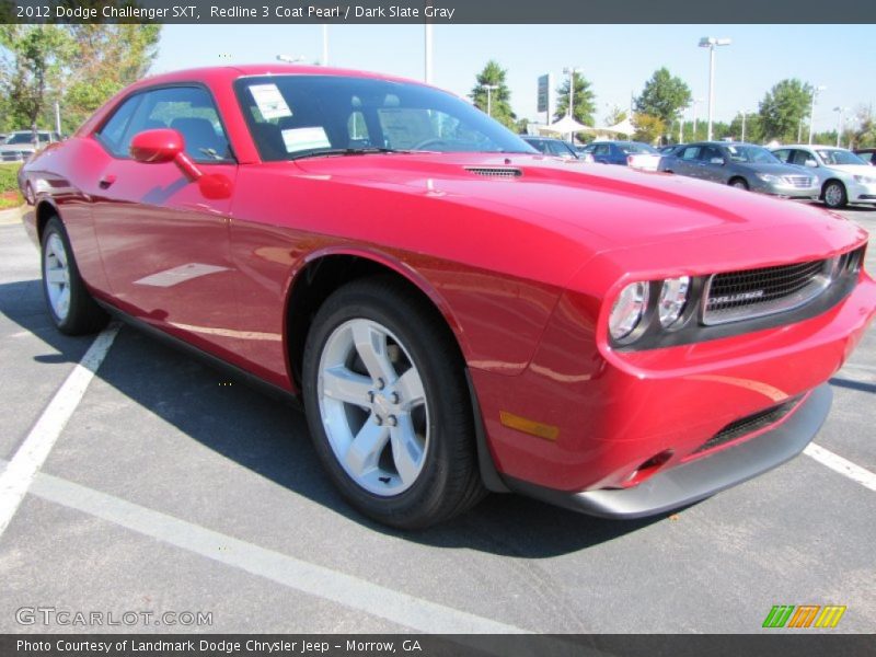 Front 3/4 View of 2012 Challenger SXT