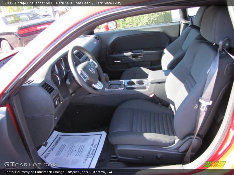  2012 Challenger SXT Dark Slate Gray Interior