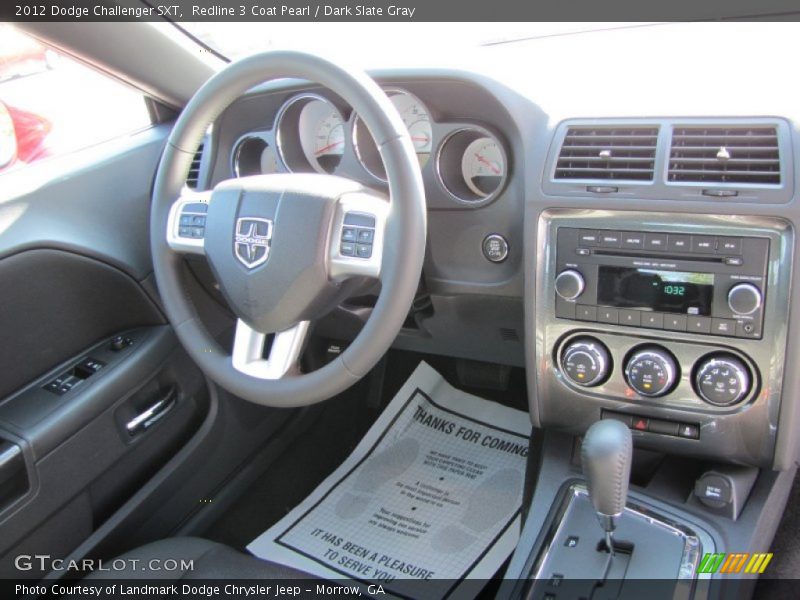 Dashboard of 2012 Challenger SXT