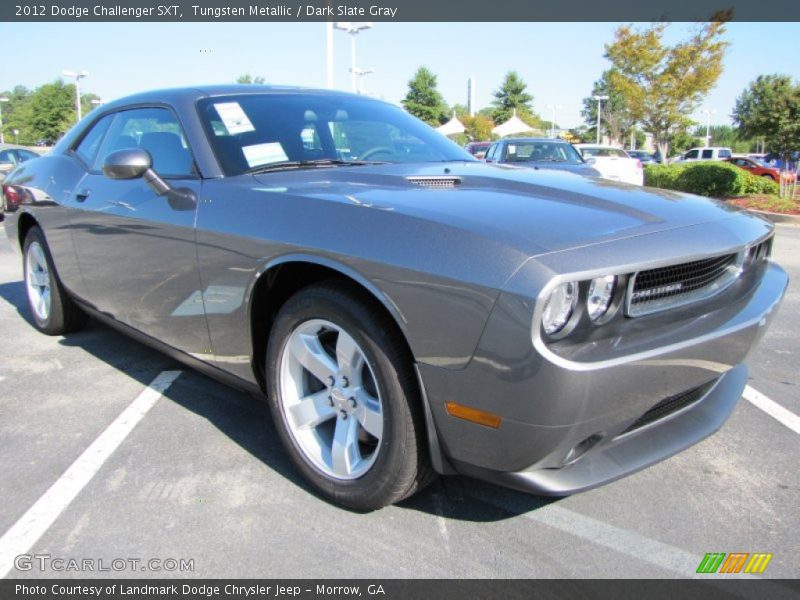Tungsten Metallic / Dark Slate Gray 2012 Dodge Challenger SXT