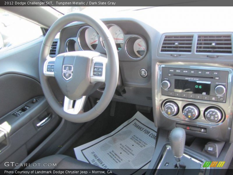 Dashboard of 2012 Challenger SXT