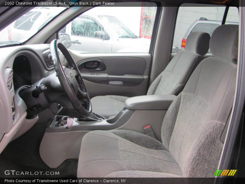 Onyx Black / Dark Pewter 2002 Chevrolet TrailBlazer LS 4x4