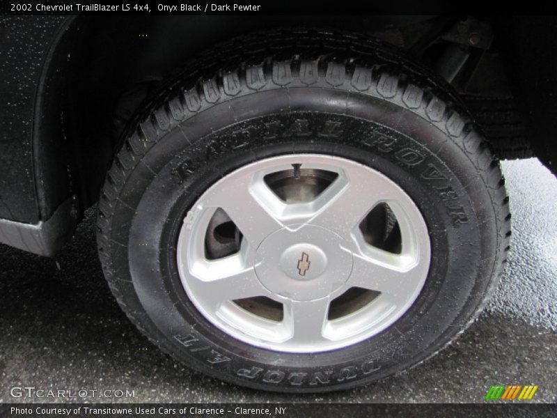 Onyx Black / Dark Pewter 2002 Chevrolet TrailBlazer LS 4x4