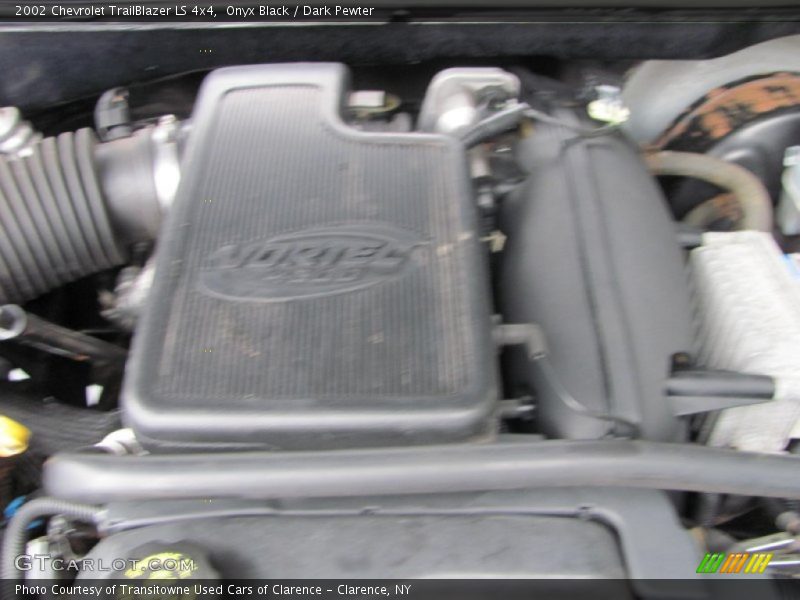 Onyx Black / Dark Pewter 2002 Chevrolet TrailBlazer LS 4x4
