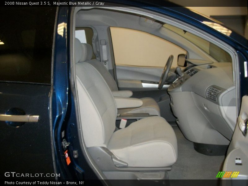 Majestic Blue Metallic / Gray 2008 Nissan Quest 3.5 S
