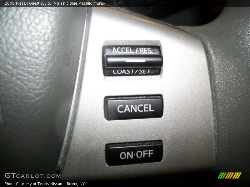 Majestic Blue Metallic / Gray 2008 Nissan Quest 3.5 S