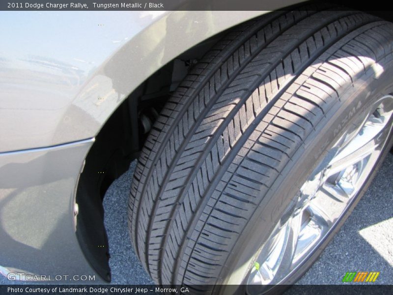 Tungsten Metallic / Black 2011 Dodge Charger Rallye