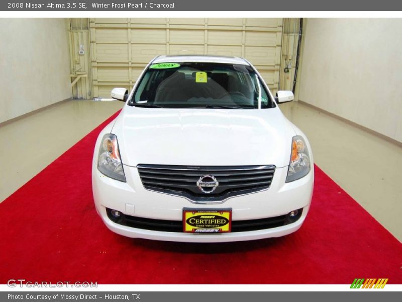 Winter Frost Pearl / Charcoal 2008 Nissan Altima 3.5 SE
