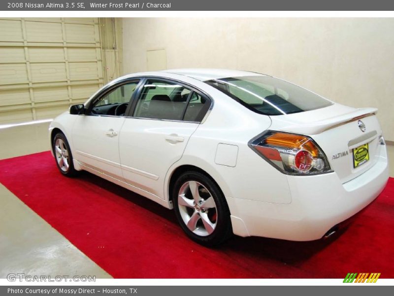 Winter Frost Pearl / Charcoal 2008 Nissan Altima 3.5 SE