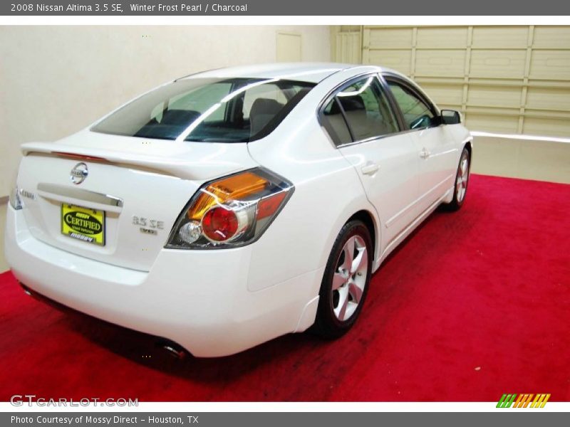 Winter Frost Pearl / Charcoal 2008 Nissan Altima 3.5 SE