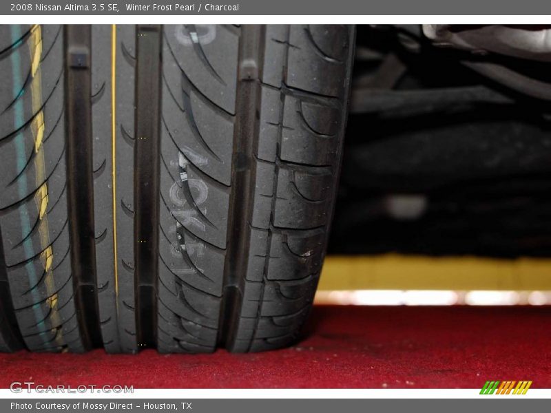 Winter Frost Pearl / Charcoal 2008 Nissan Altima 3.5 SE