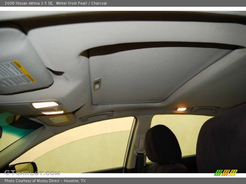 Winter Frost Pearl / Charcoal 2008 Nissan Altima 3.5 SE