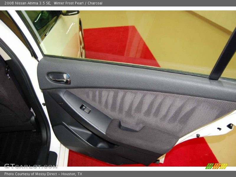 Winter Frost Pearl / Charcoal 2008 Nissan Altima 3.5 SE