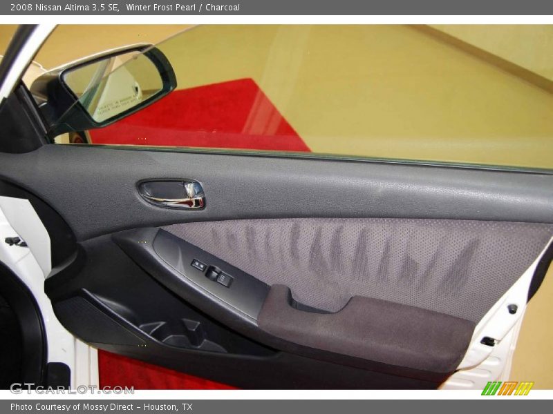 Winter Frost Pearl / Charcoal 2008 Nissan Altima 3.5 SE