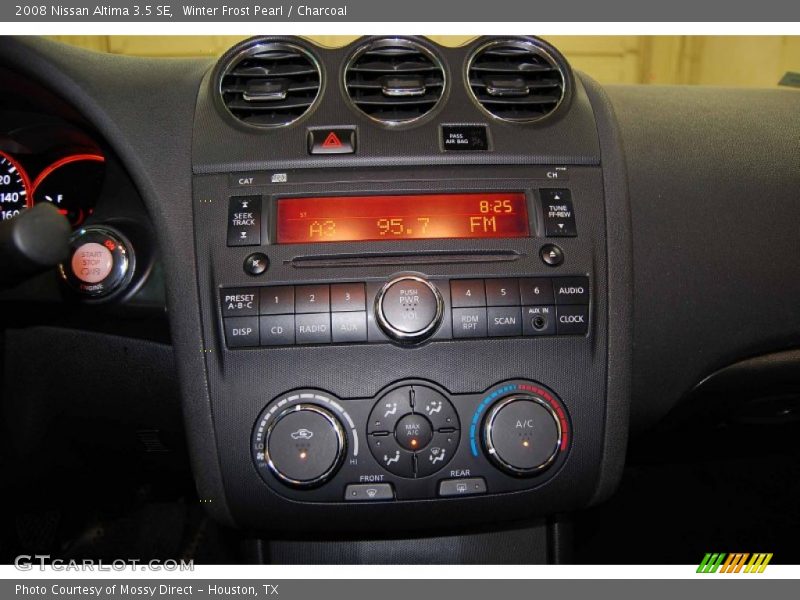 Winter Frost Pearl / Charcoal 2008 Nissan Altima 3.5 SE