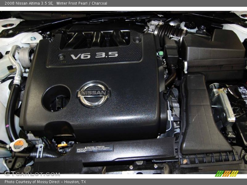 Winter Frost Pearl / Charcoal 2008 Nissan Altima 3.5 SE