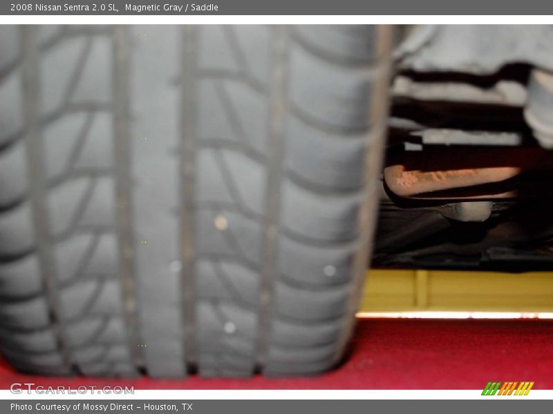 Magnetic Gray / Saddle 2008 Nissan Sentra 2.0 SL