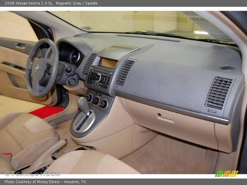 Magnetic Gray / Saddle 2008 Nissan Sentra 2.0 SL