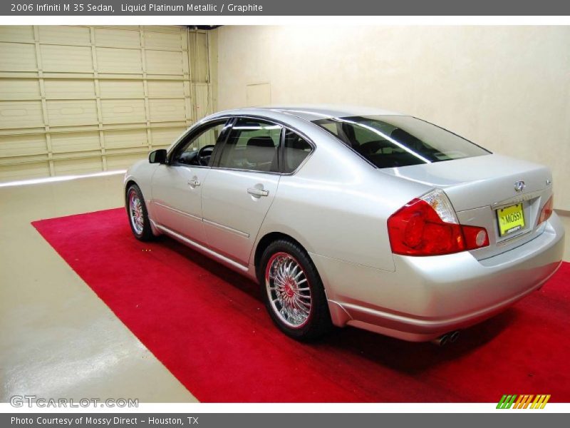 Liquid Platinum Metallic / Graphite 2006 Infiniti M 35 Sedan