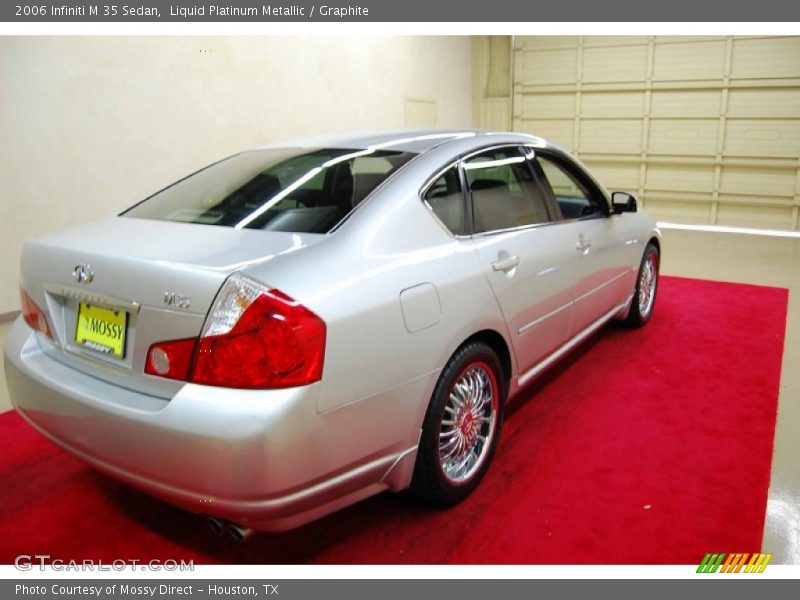 Liquid Platinum Metallic / Graphite 2006 Infiniti M 35 Sedan