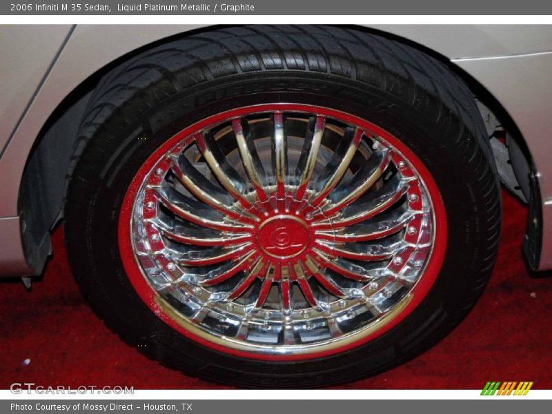 Custom Wheels of 2006 M 35 Sedan