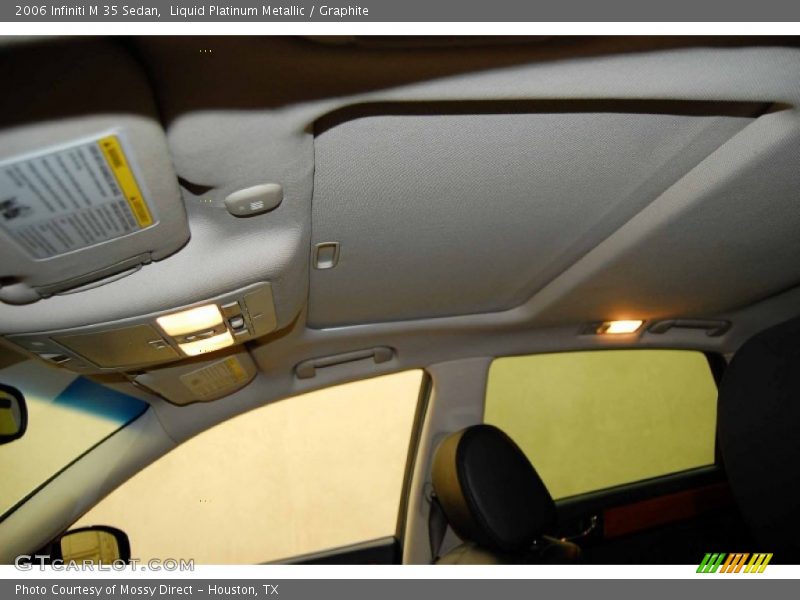 Liquid Platinum Metallic / Graphite 2006 Infiniti M 35 Sedan