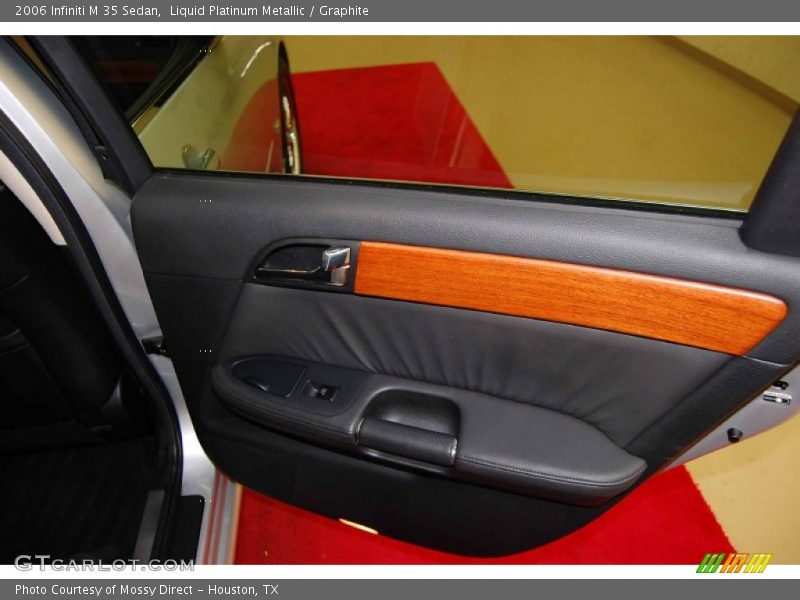 Liquid Platinum Metallic / Graphite 2006 Infiniti M 35 Sedan