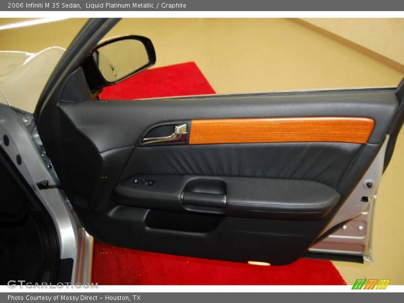 Liquid Platinum Metallic / Graphite 2006 Infiniti M 35 Sedan