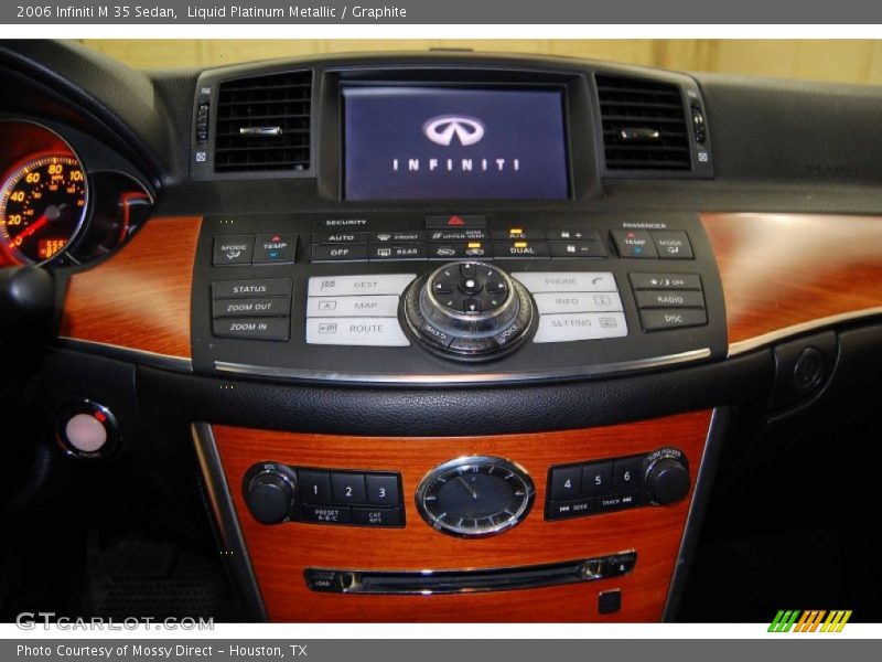 Liquid Platinum Metallic / Graphite 2006 Infiniti M 35 Sedan
